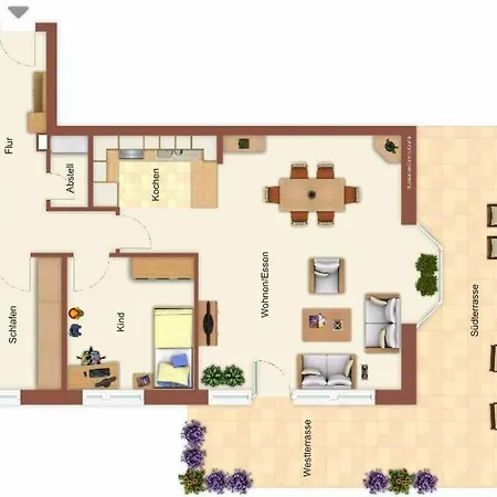 Appartement Haus Am Meer 7 *